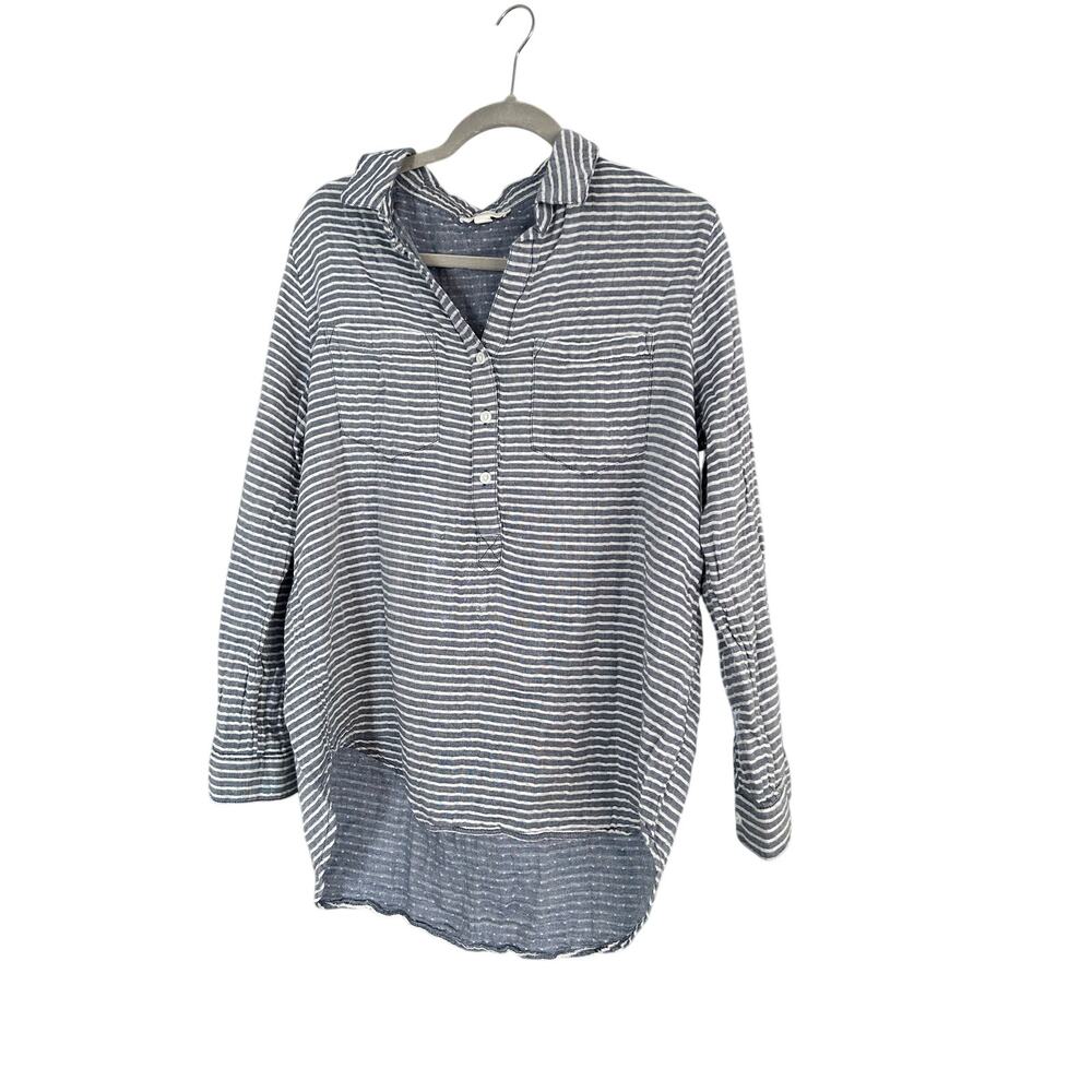 beach lunch lounge nautical blouse with stripes